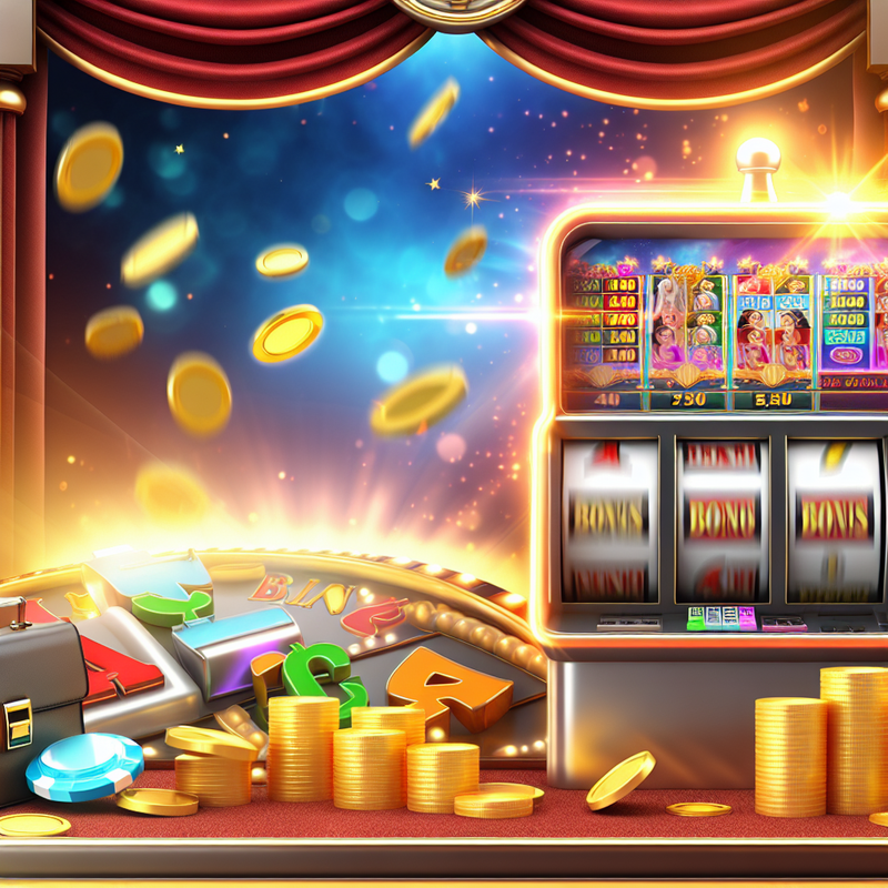 Image depicting online casino games, including slots, poker, and blackjack